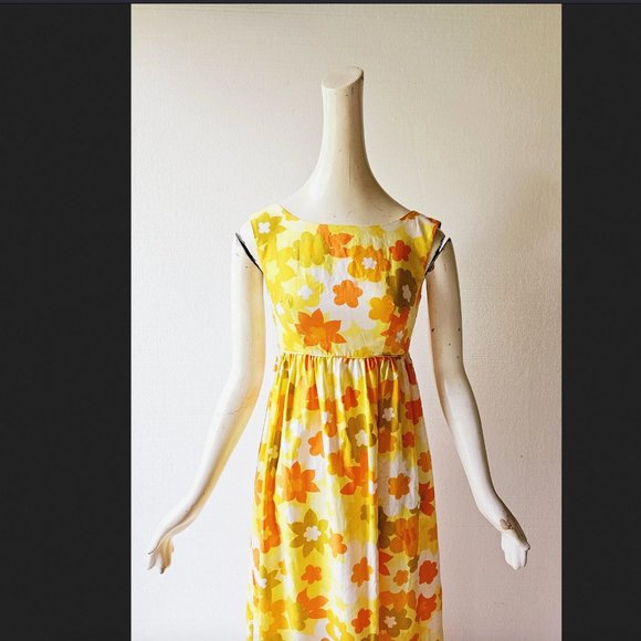 Nalii Hawiian 60s Vintage Dress - Picture 5 of 8